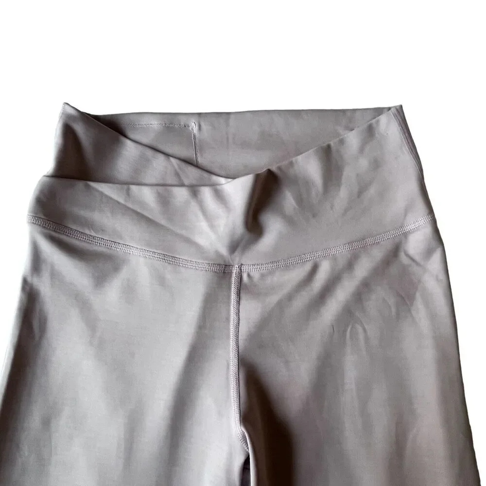 Nike Womens Yoga Wrap High Waist Leggings cj4215-516 Plum Chalk Barely Rose L - Picture 8 of 16